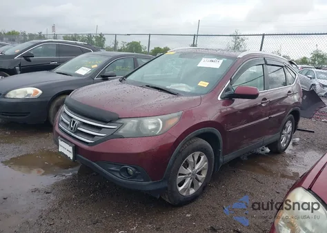 2013 Honda Cr-V Ex-L from USA, damaged, VIN 5J6RM4H73DL036882